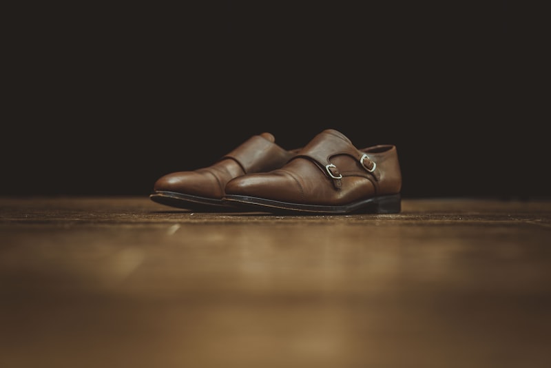 Loaferskor, cognac läder