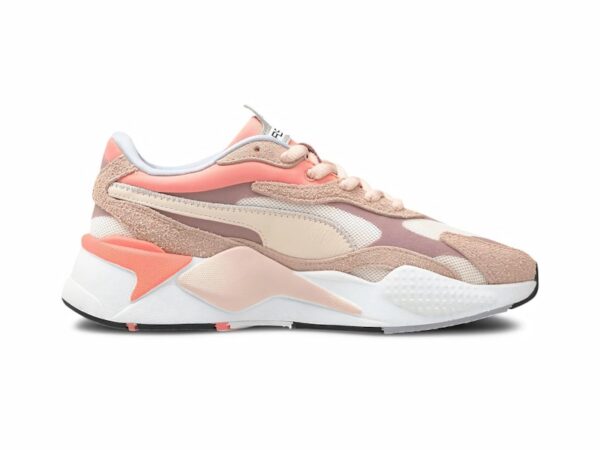 Sneakers, vit/röd sportmodell